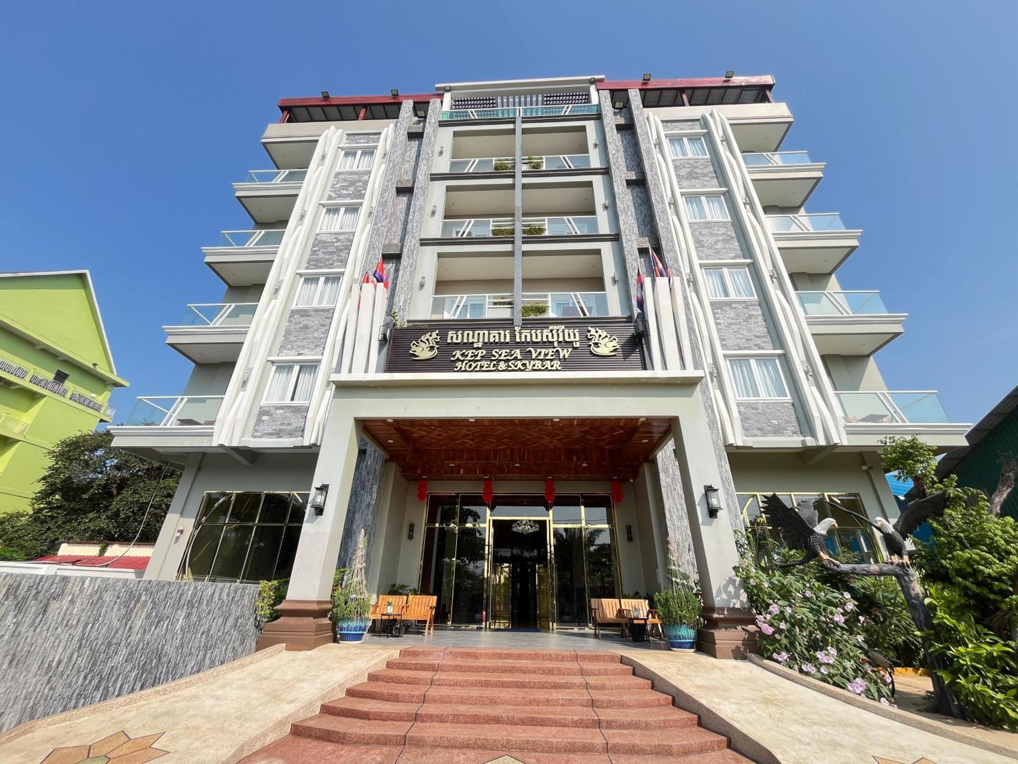 Kep Sea View Hotel & Sky Bar Dış mekan fotoğraf