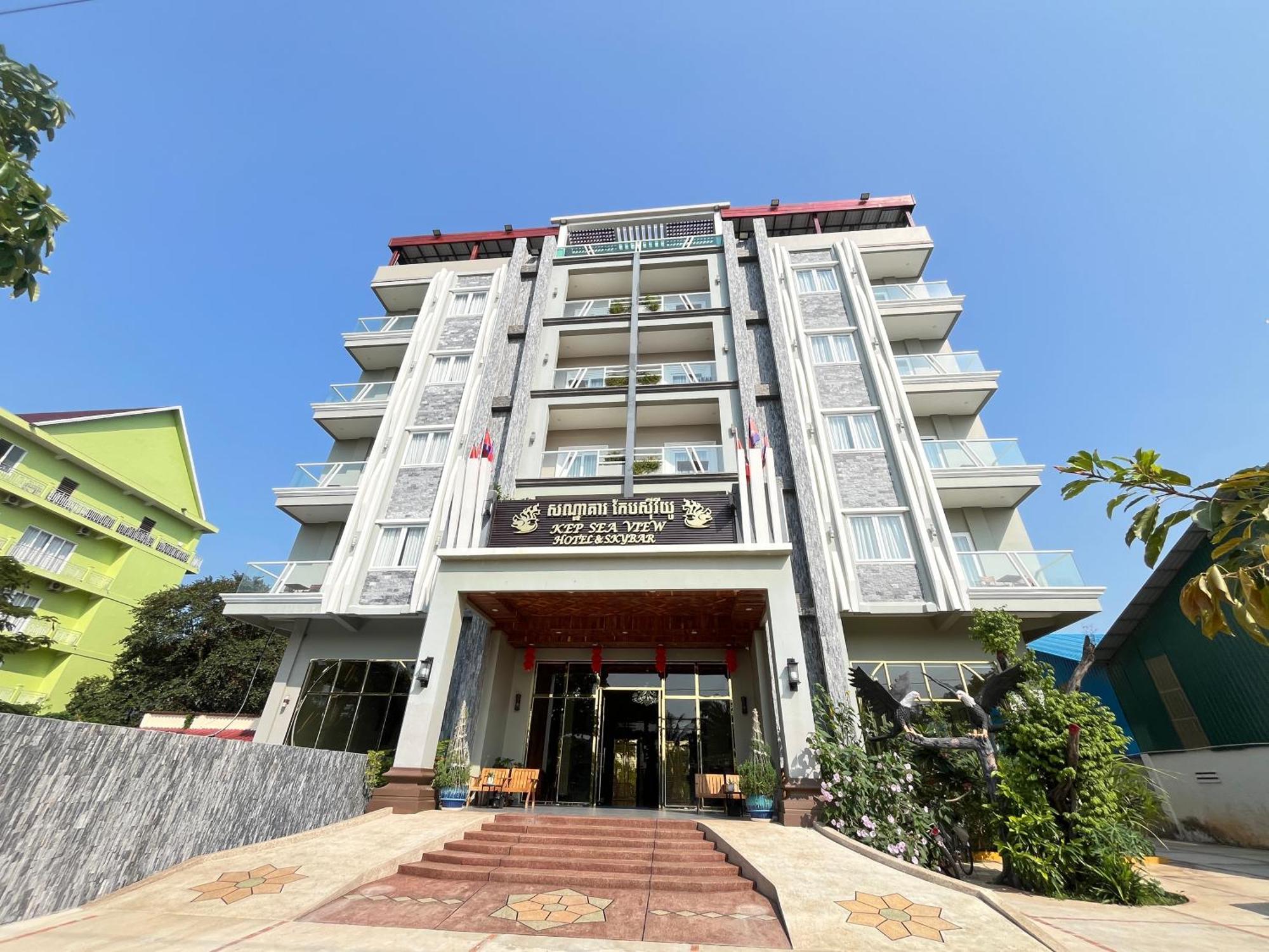 Kep Sea View Hotel & Sky Bar Dış mekan fotoğraf