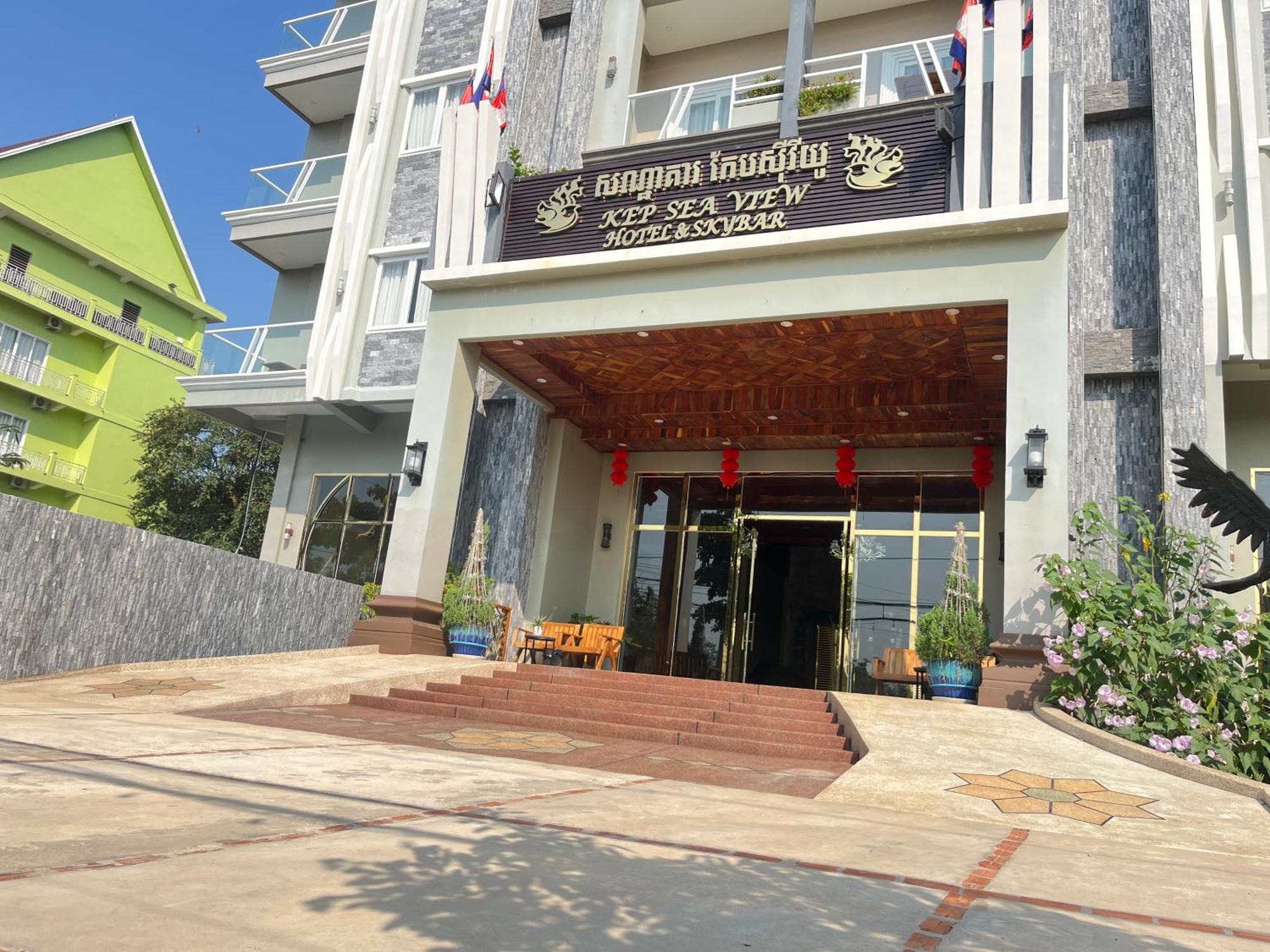 Kep Sea View Hotel & Sky Bar Dış mekan fotoğraf
