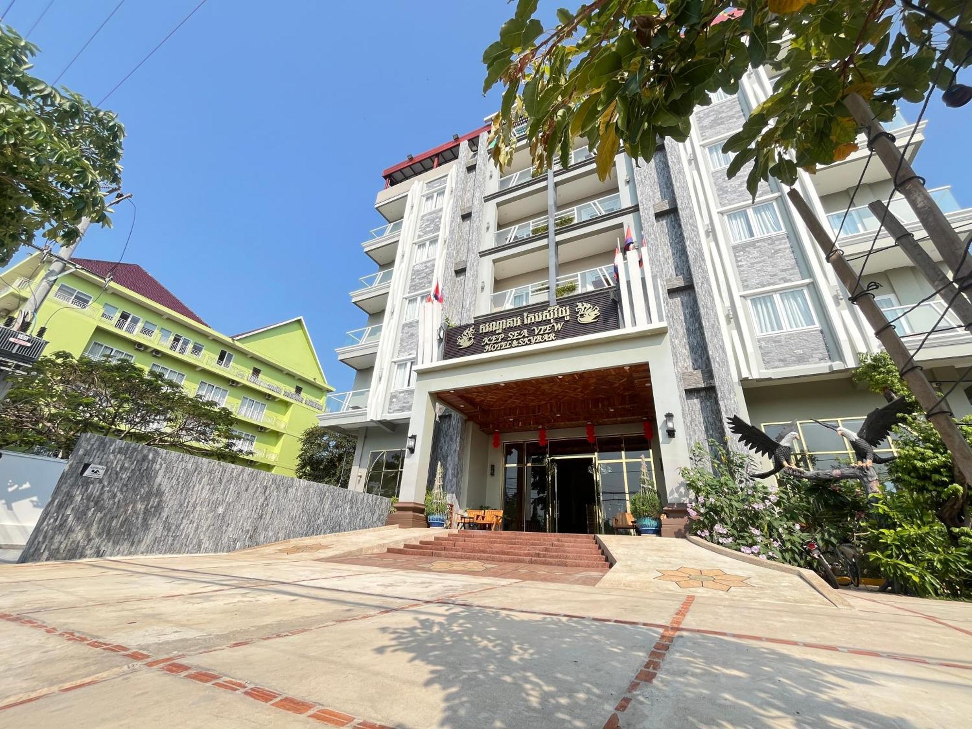 Kep Sea View Hotel & Sky Bar Dış mekan fotoğraf